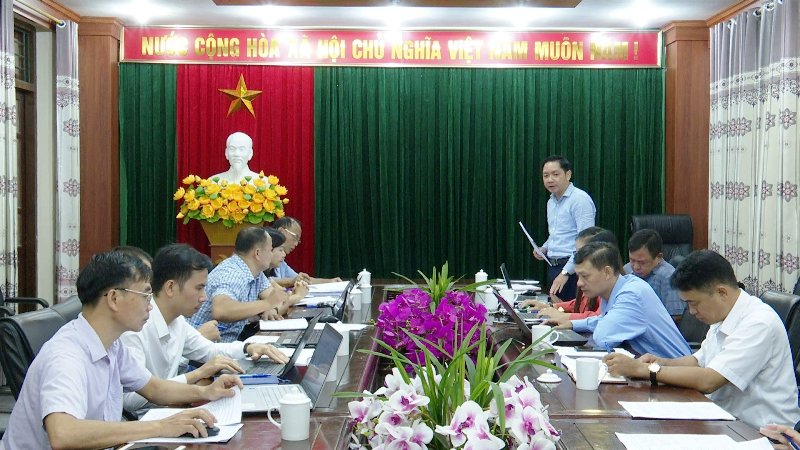 Đoàn công tác Ban Dân tộc tỉnh làm việc tại huyện Quang Bình
