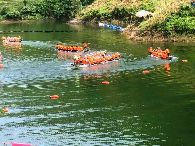 Lễ hội đua thuyền, nét văn hóa đặc trưng huyện Quang Bình
