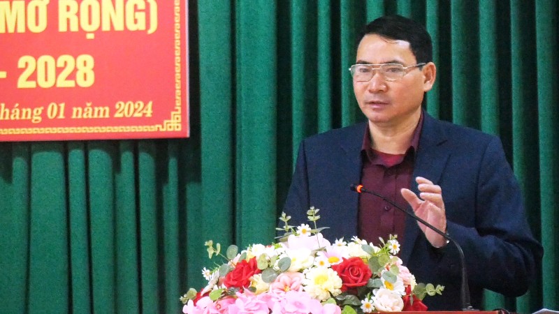 Hội nông dân huyện Quang Bình khóa V, tổ chức Hội nghị Ban chấp hành lần thứ III (Mở rộng)