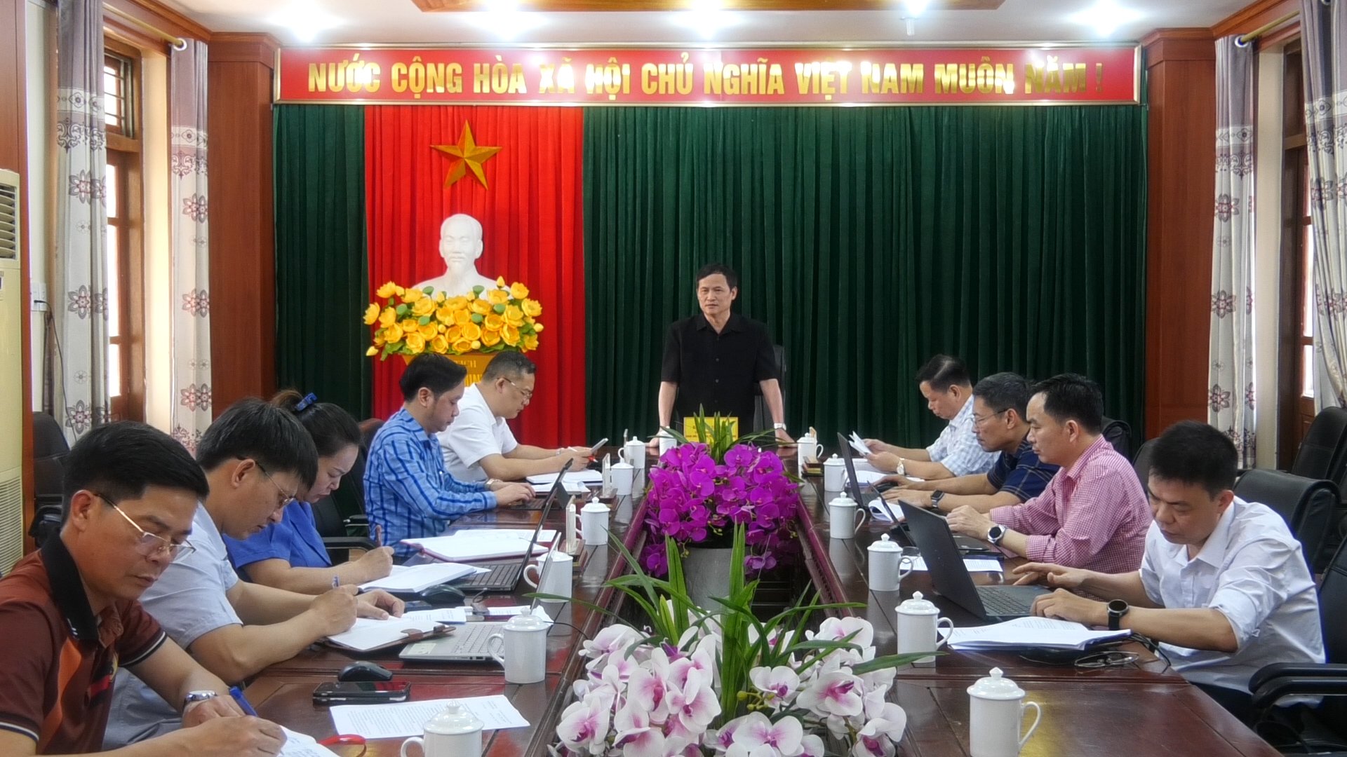 Sở Công thương làm việc tại Quang Bình
