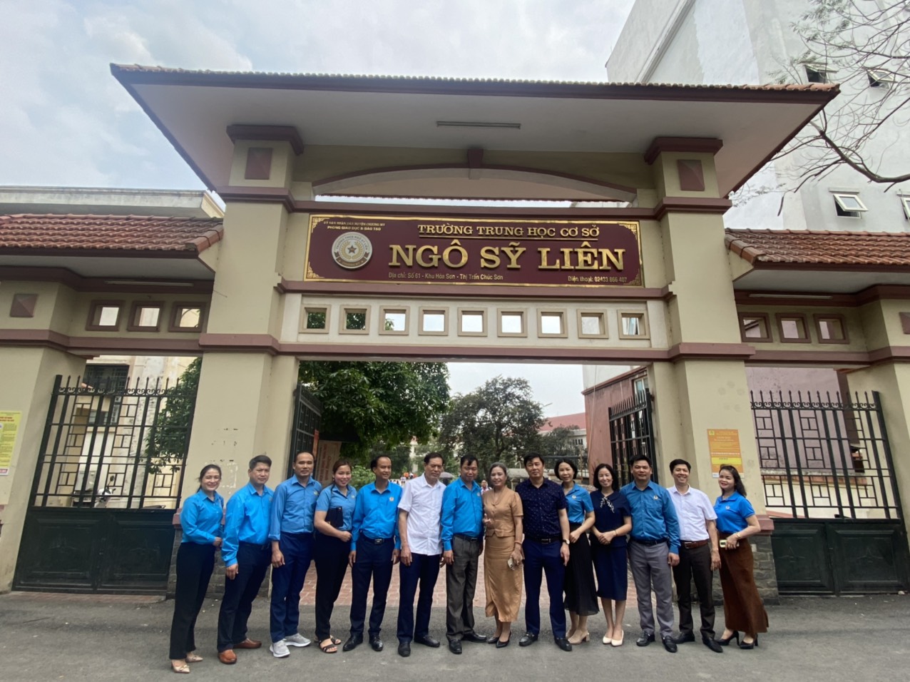 Liên đoàn Lao động huyện Quang Bình thăm quan, trao đổi kinh nghiệm tại huyện Chương Mỹ, thành phố Hà Nội