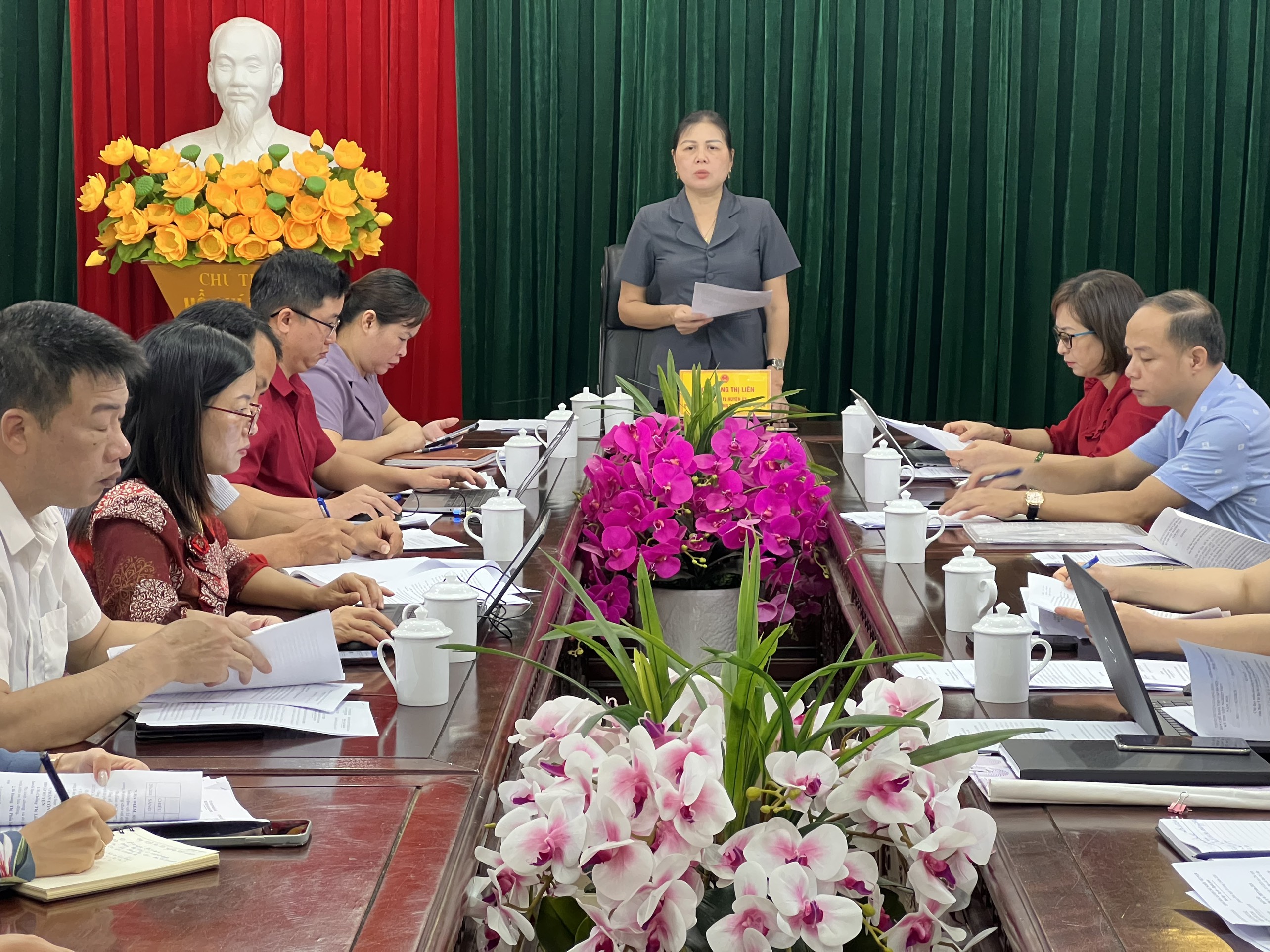 Quang Bình: Họp BCĐ kỳ thi tốt nghiệp THPT 2024