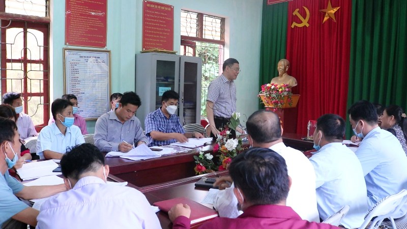 Lãnh đạo Sở Lao động Thương binh và Xã hội làm việc tại Quang Bình