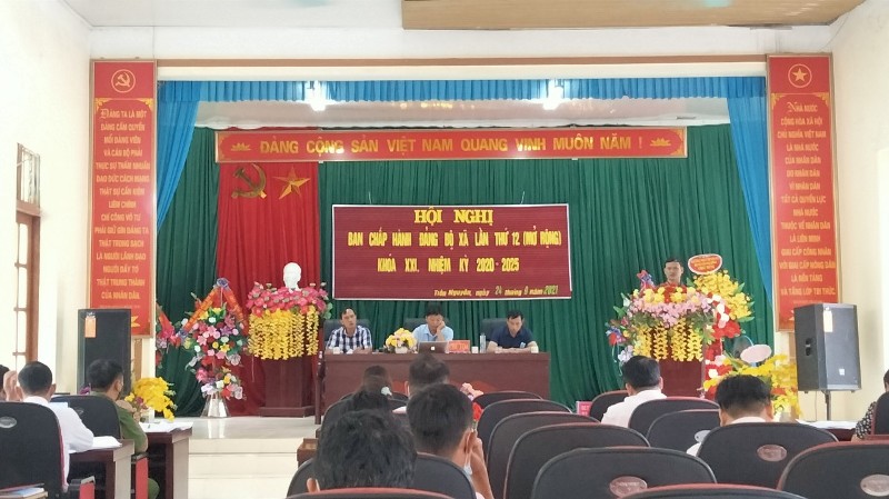 Hội nghị BCH Đảng bộ xã Tiên Nguyên lần thứ 12 (mở Rộng)