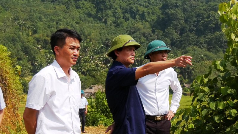 Bí thư Huyện uỷ thăm, trải nghiệm tại Làng văn hoá du lịch cộng đồng thôn Khun