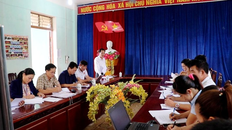 Đoàn kiểm tra công tác phổ biến giáo dục pháp luật tỉnh Hà Giang làm việc tại xã Xuân Giang
