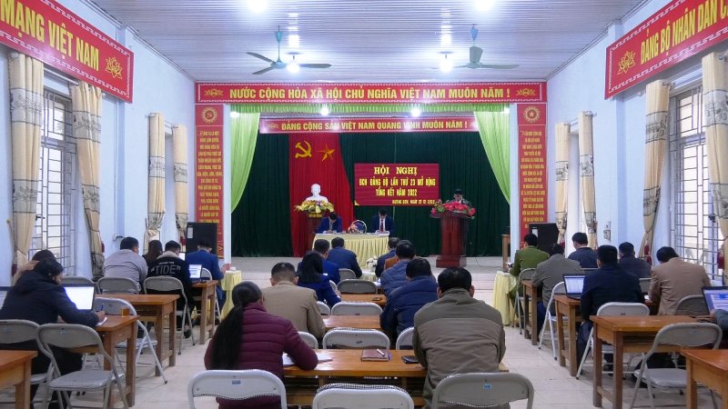 Hội nghị BCH Đảng bộ xã Hương Sơn lần thứ 23 (mở rộng)