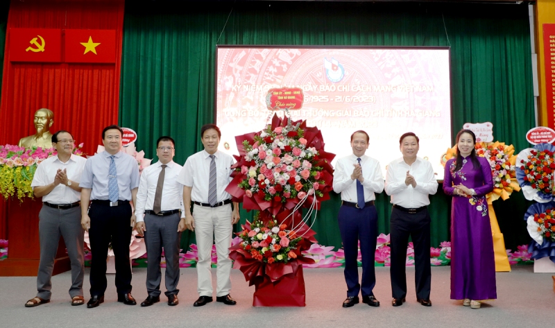 Kỷ niệm 98 năm Ngày Báo chí Cách mạng Việt Nam và công bố, trao giải thưởng Giải Báo chí tỉnh Hà Giang năm 2023