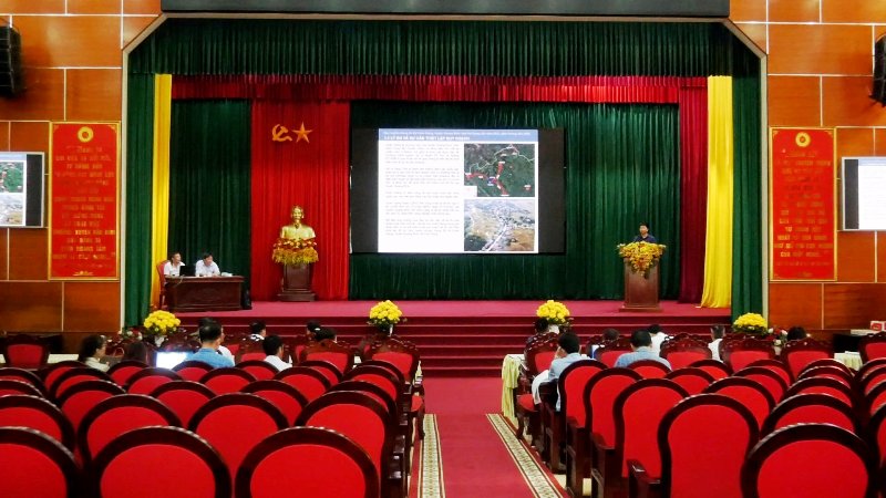 Họp lấy ý kiến vào Đồ án quy hoạch chung đô thị huyện Quang Bình