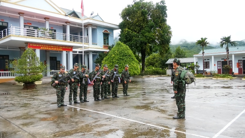 Diễn tập khu vực phòng thủ - Nhiệm vụ trọng tâm của huyện Quang Bình năm 2023